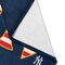 MLB Celebrate Series Silk Touch Sherpa Throw Blanket 50×60 Inches